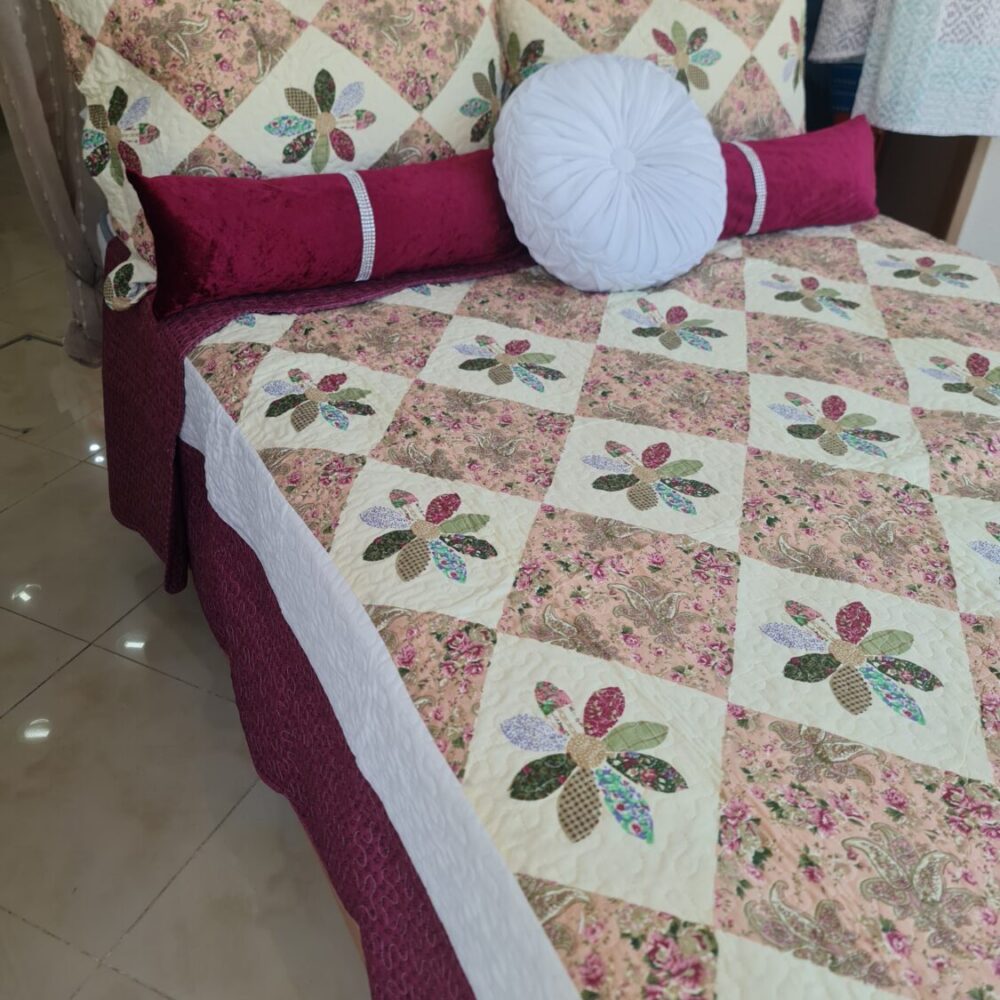 Alternative view of PACK 6 PIEZAS. COLCHA BERANO REVERSIBLE CAMA 135-150 CM