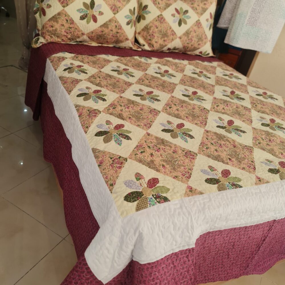 COLCHA BOUTI VERANO REVERSIBLE +2 FUNDAS DE COJIN 135-150 CM