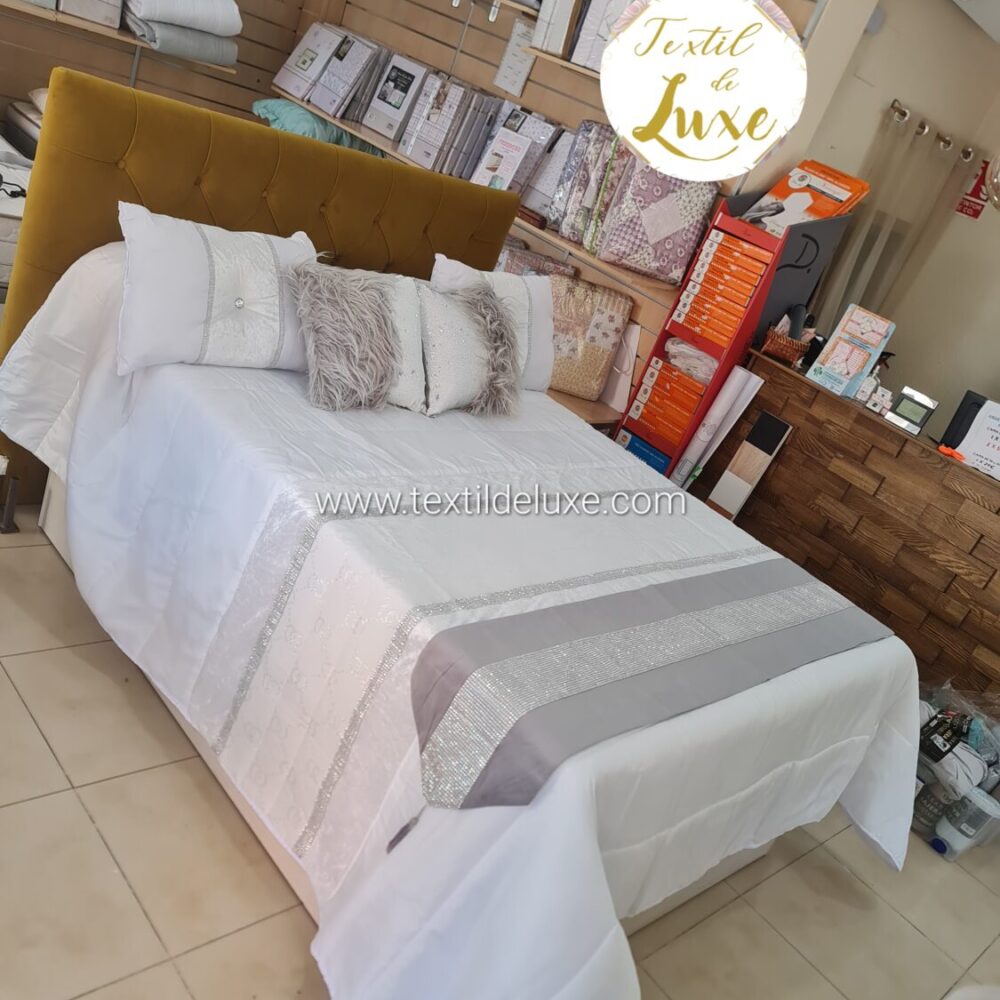 Pack Colcha Brilli Elma Blanca 6-Piezas 135/150cm